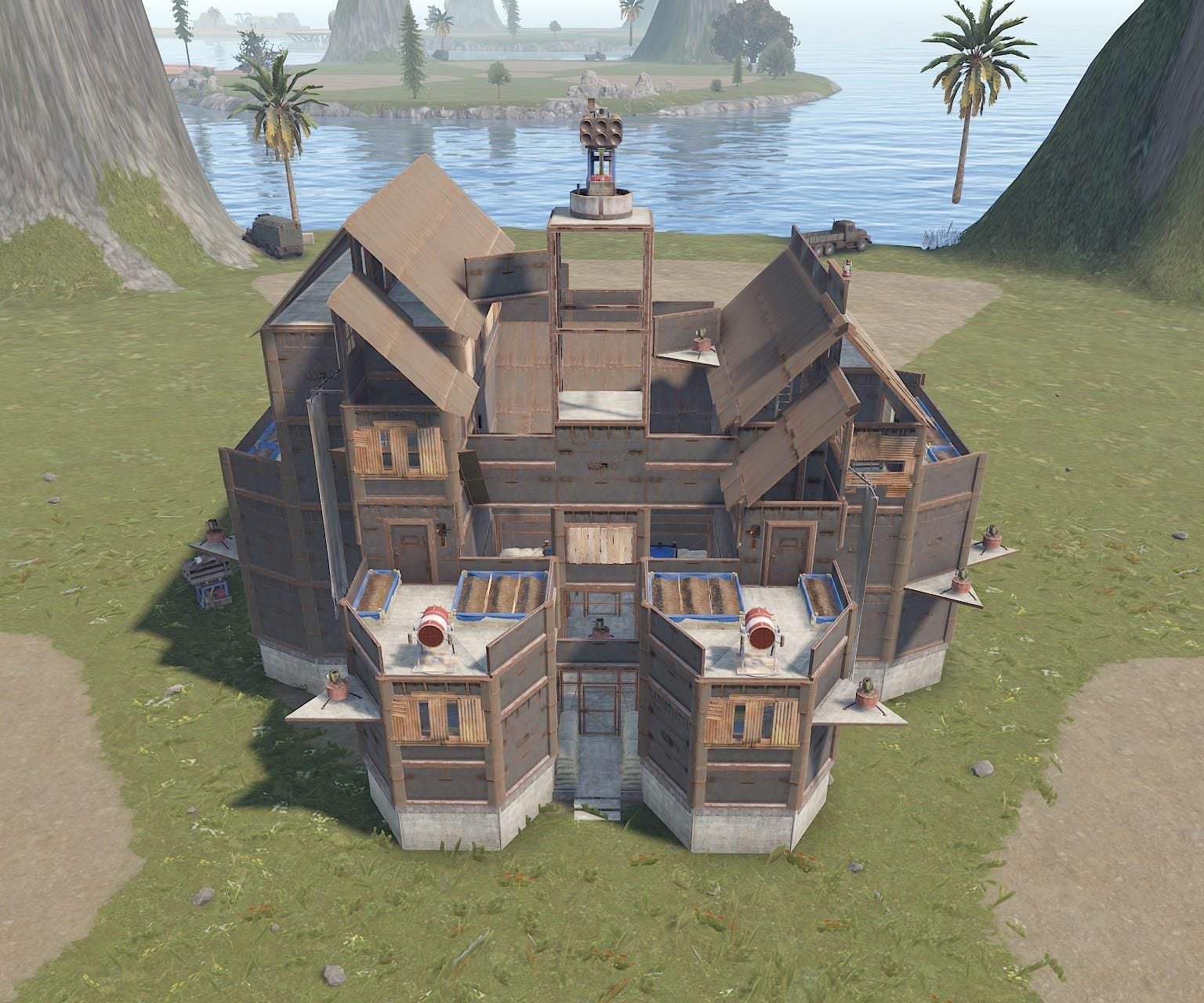 Raidable Bases event base overview